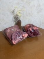 دل و جگر شترمرغ ( یک و نیم کیلویی با سس باربیکیو )
